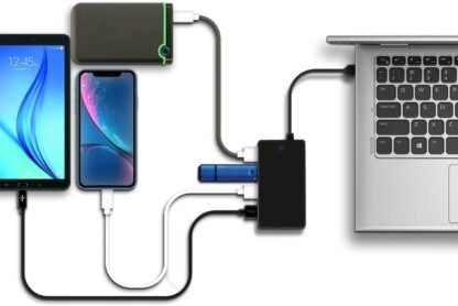 4 prievadų USB 2.0 šakotuvo išplėtimo adapteris, skirtas stacionariam kompiuteriui ir nešiojamam kompiuteriui, didelės spartos - Image 4