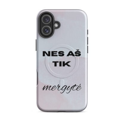 "Nes aš tik mergytė" - Tvirtas „MagSafe®“ dėklas, skirtas „iPhone®“ - Image 10