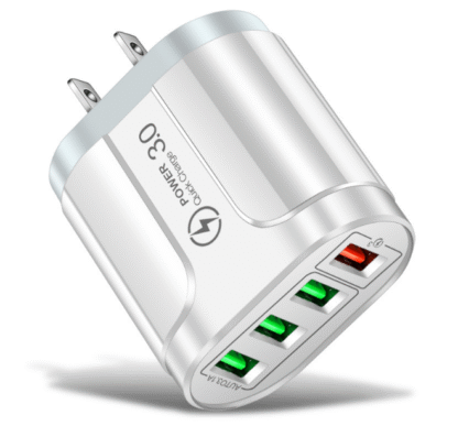 QC 3.0 4USB įkroviklis greitam įkrovimui | QC 3.0 4USB Charger Fast Charge - Image 3