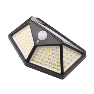 100LED Sieninis šviestuvas įkraunamas saulės energija | 100LED Wall Lamp Led Solar